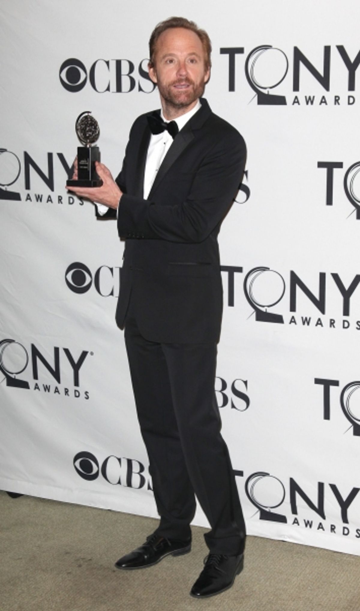 John Benjamin Hickey in the Press Room at The 65th Annual Tony Awards in New York City.  at 