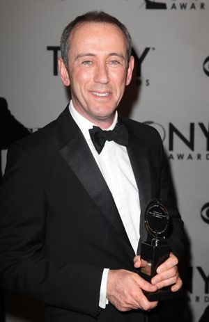 Nicholas Hytner in the Press Room at The 65th Annual Tony Awards in New York City.  Photo