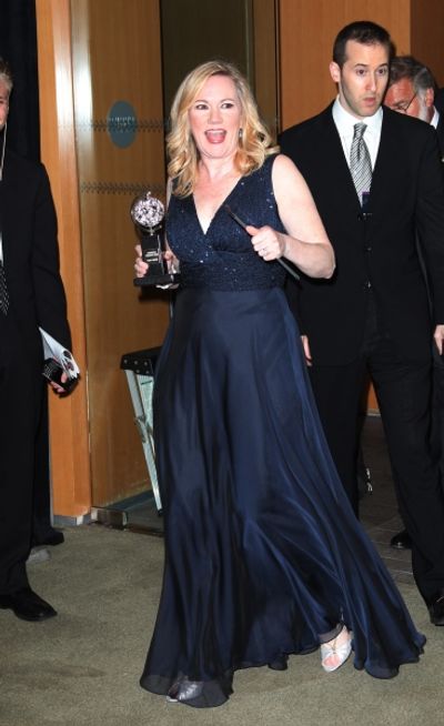Kathleen Marshall in the Press Room at The 65th Annual Tony Awards in New York City.  Photo