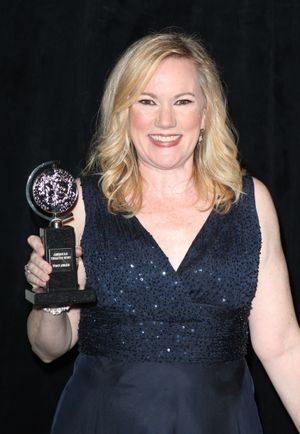 Kathleen Marshall in the Press Room at The 65th Annual Tony Awards in New York City. @ BroadwayWorld Kathleen Marshall in the Press Room at The 65th Annual Tony Awards in New York City. Photo