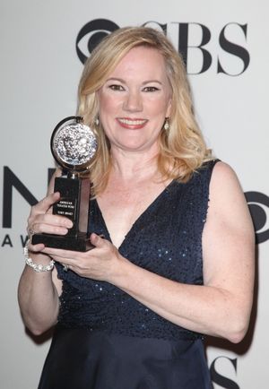 Kathleen Marshall in the Press Room at The 65th Annual Tony Awards in New York City. @ BroadwayWorld Kathleen Marshall in the Press Room at The 65th Annual Tony Awards in New York City. Photo