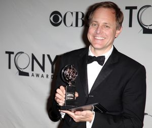 Scott Pask in the Press Room at The 65th Annual Tony Awards in New York City.  Photo