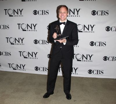 Scott Pask in the Press Room at The 65th Annual Tony Awards in New York City.  Photo