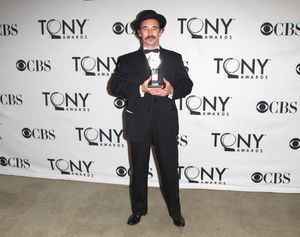 Mark Rylance in the Press Room at The 65th Annual Tony Awards in New York City.  Photo