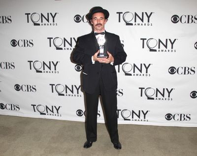 Mark Rylance in the Press Room at The 65th Annual Tony Awards in New York City.  Photo