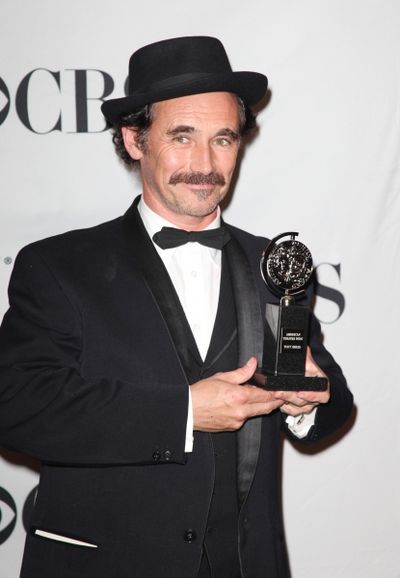 Mark Rylance in the Press Room at The 65th Annual Tony Awards in New York City.  Photo