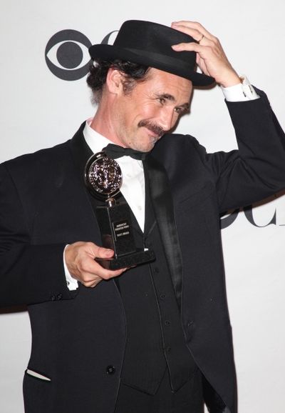 Mark Rylance in the Press Room at The 65th Annual Tony Awards in New York City.  Photo