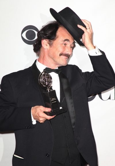 Mark Rylance in the Press Room at The 65th Annual Tony Awards in New York City.  Photo