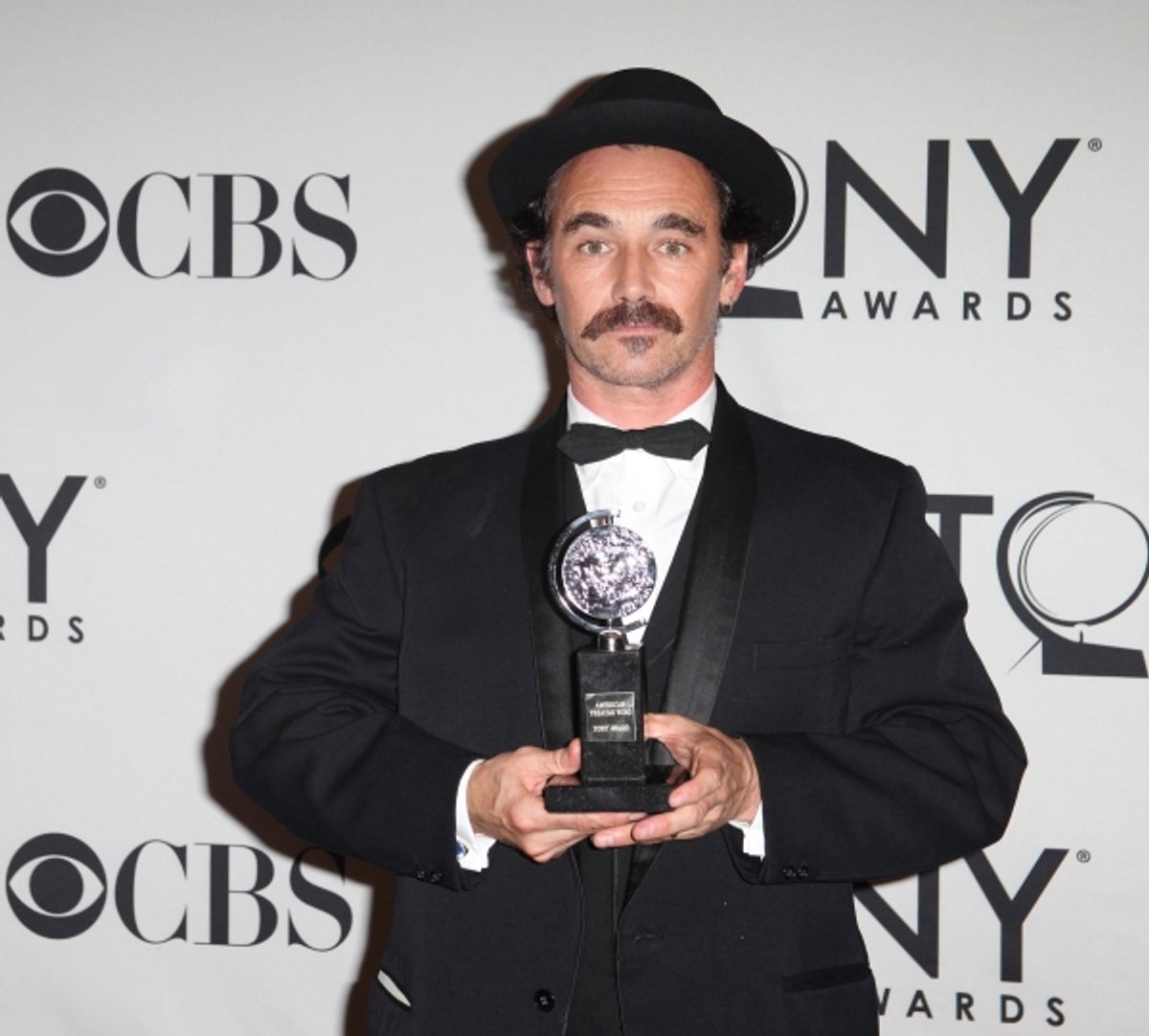 Mark Rylance in the Press Room at The 65th Annual Tony Awards in New York City.  at 