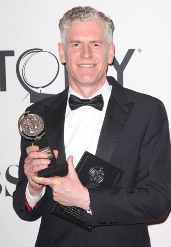 Christopher Shutt in the Press Room at The 65th Annual Tony Awards in New York City.  Photo