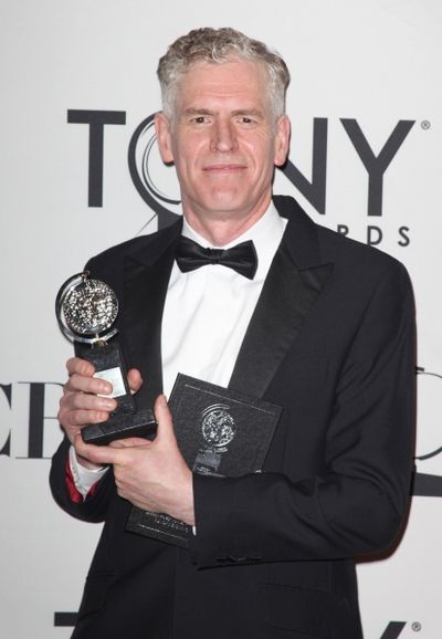 Christopher Shutt in the Press Room at The 65th Annual Tony Awards in New York City.  Photo