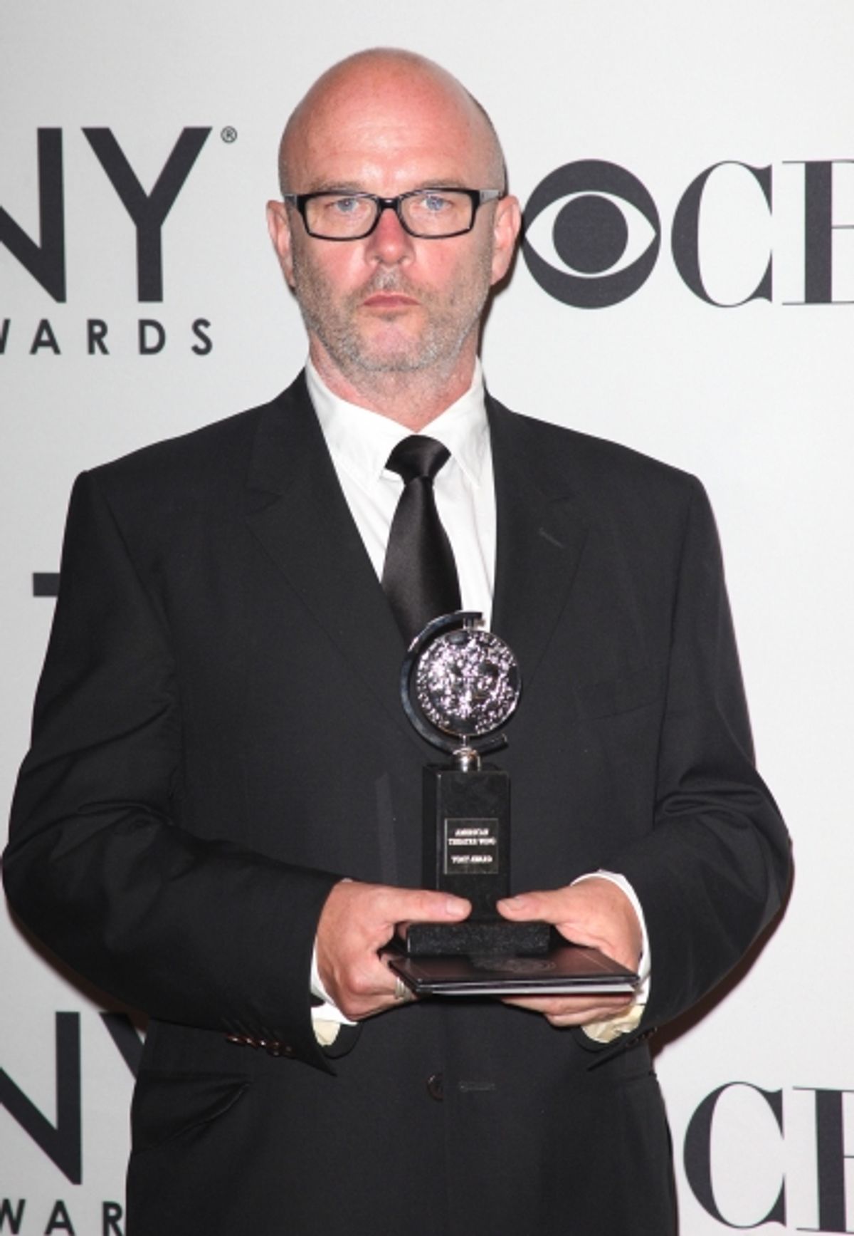 Nick Stafford  in the Press Room at The 65th Annual Tony Awards in New York City.  at 