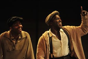 Joshua Henry performs with the cast of 'The Scottsboro Boys' perform at the 2011 Tony Awards held at the Beacon Theatre in New York on June 12, 2011 @ BroadwayWorld Joshua Henry performs with the cast of 'The Scottsboro Boys' perform at the 2011 Tony Photo