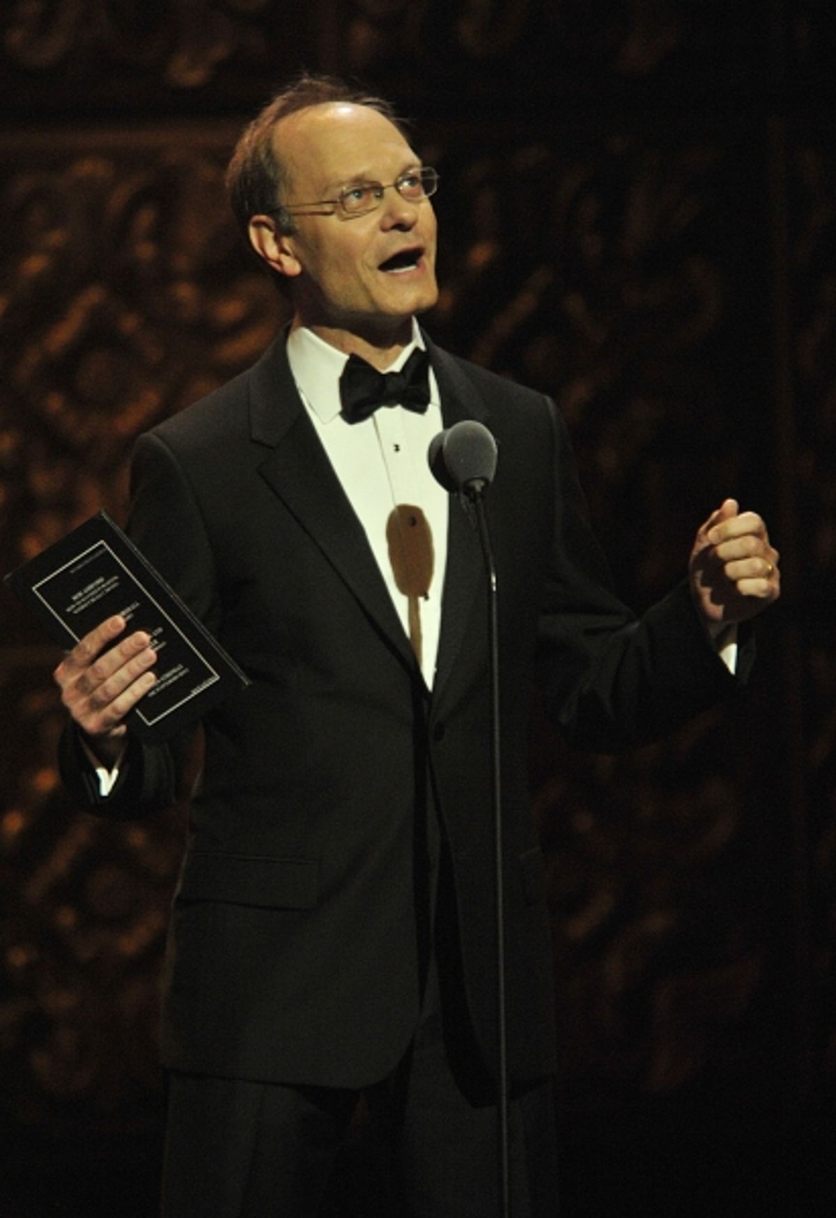 David Hyde Pierce is shown at the 2011 Tony Awards held at the Beacon Theatre in New York on June 12, 2011.   CBS/John P. Filo /Landov at 
