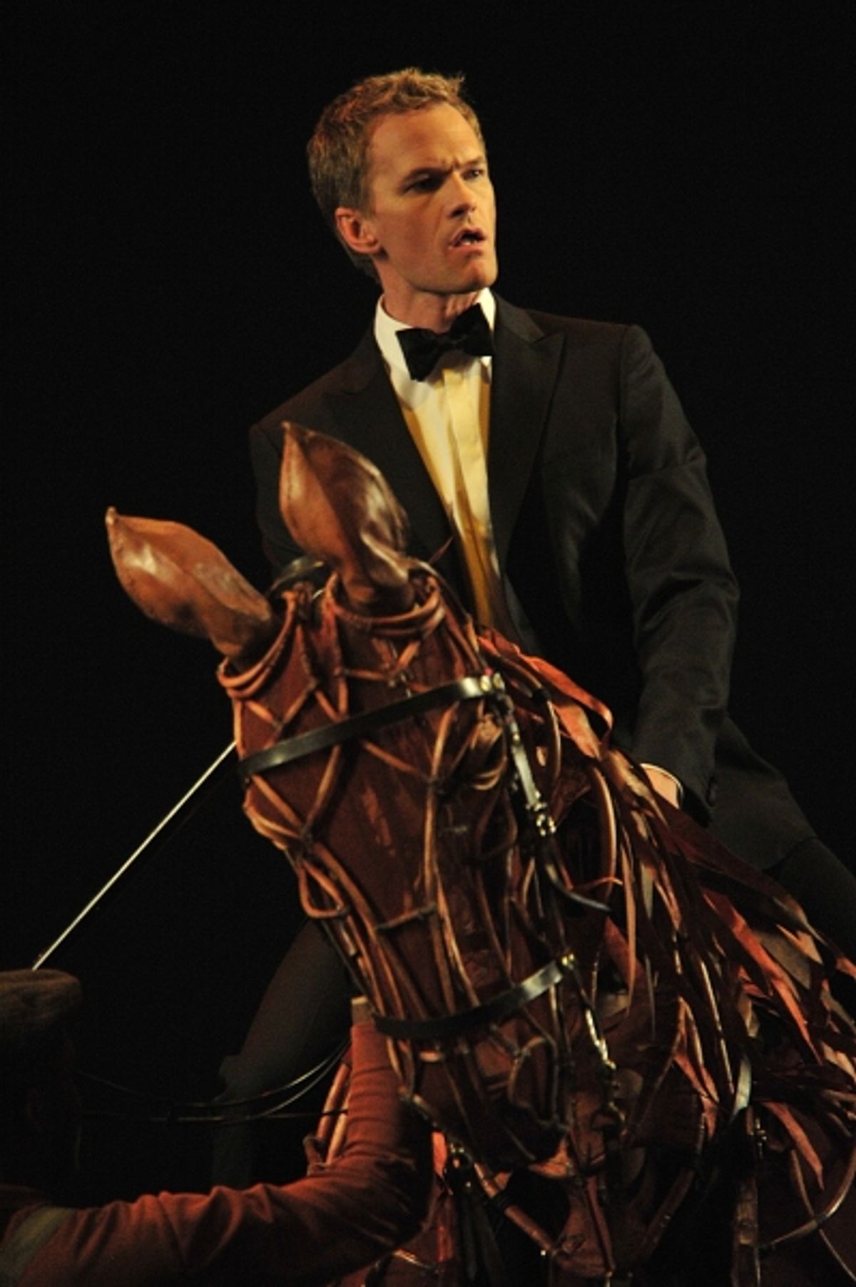 Neil Patrick Harris is shown on stage at the 2011 Tony Awards held at the Beacon Theatre in New York on June 12, 2011.   CBS/John P. Filo /Landov at 