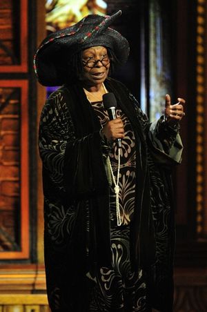 Whoopi Goldberg is shown at the 2011 Tony Awards held at the Beacon Theatre in New York on June 12, 2011 @ BroadwayWorld Whoopi Goldberg is shown at the 2011 Tony Awards held at the Beacon Theatre in New Yo Photo