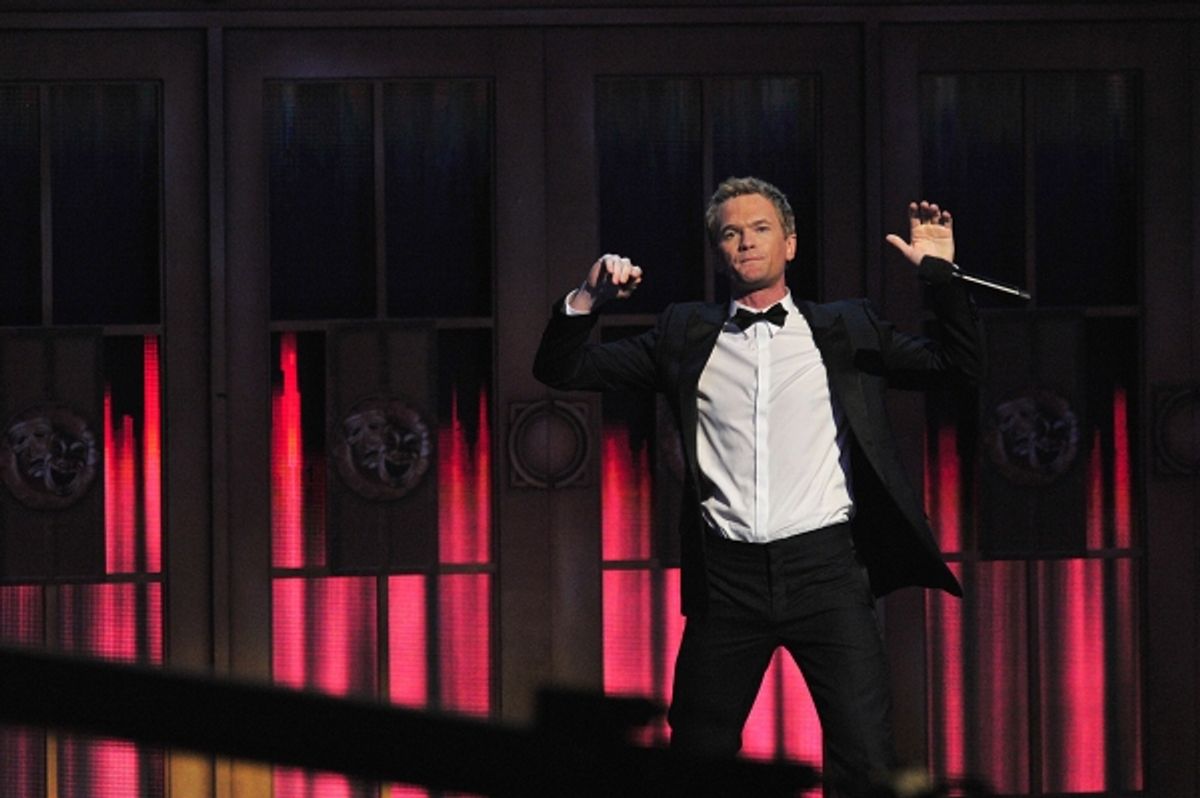 Neil Patrick Harris performs at the 2011 Tony Awards held at the Beacon Theatre in New York on June 12, 2011 at 