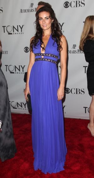 Laura Benanti attending The 65th Annual Tony Awards in New York City.  Photo