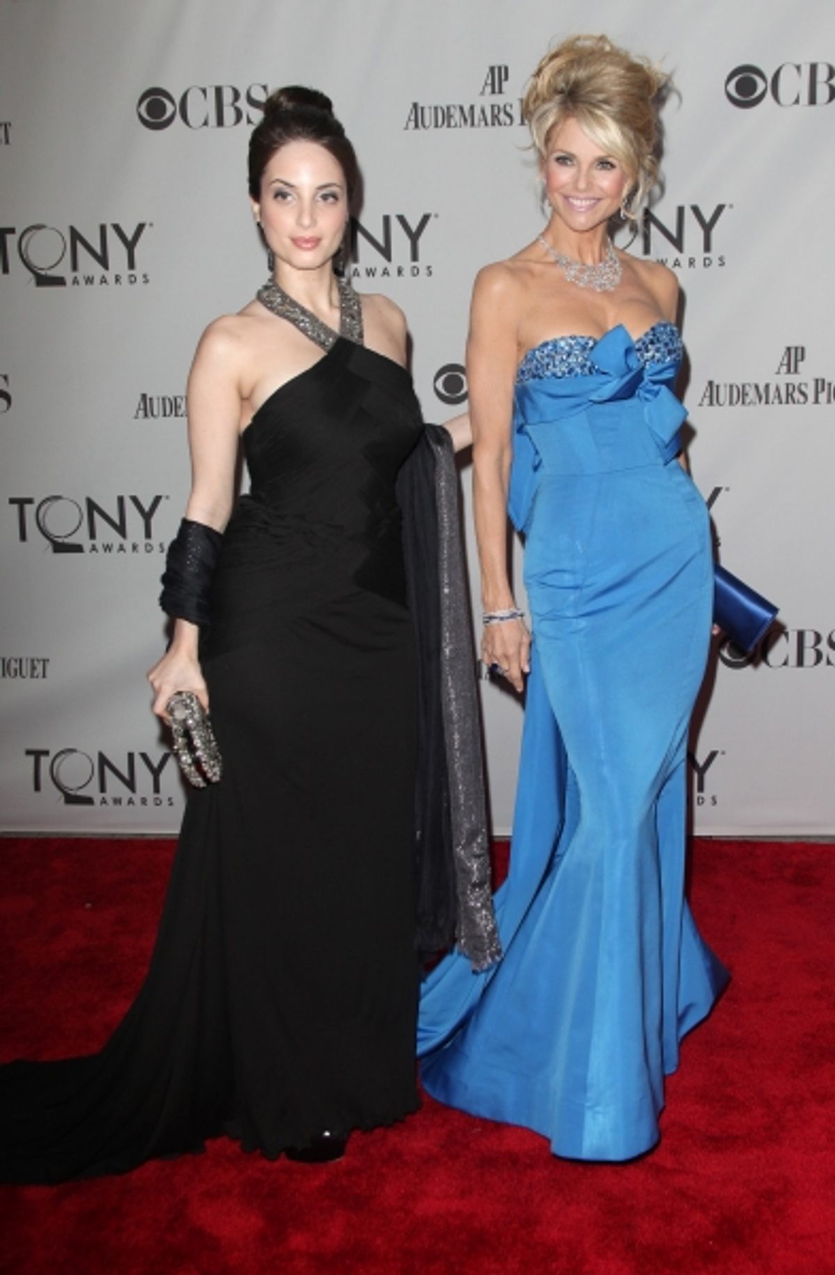 Alexa Ray Joel & Christie Brinkley attending The 65th Annual Tony Awards in New York City.  at 