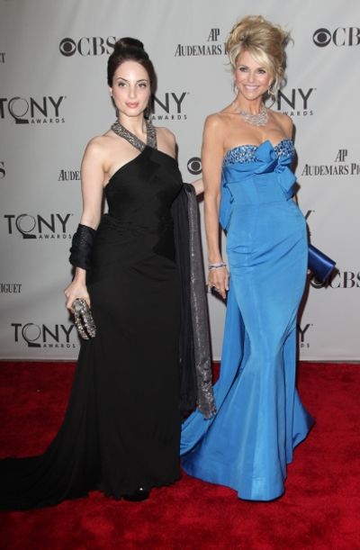 Alexa Ray Joel & Christie Brinkley attending The 65th Annual Tony Awards in New York  Photo