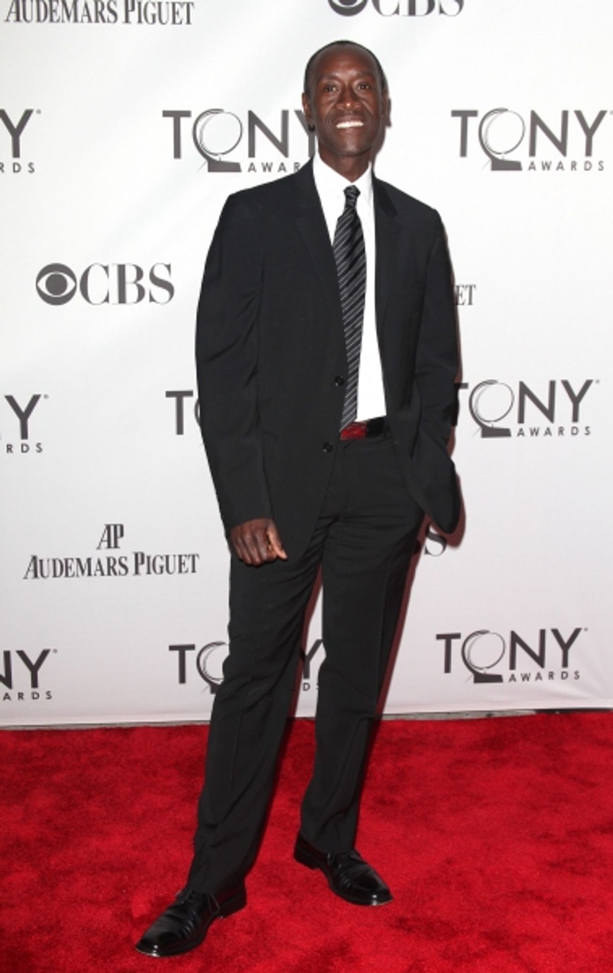 Don Cheadle attending The 65th Annual Tony Awards in New York City.  at 