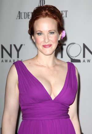 Katie Finneran attending The 65th Annual Tony Awards in New York City.  Photo
