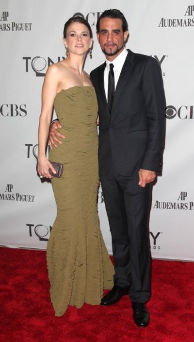 Sutton Foster & Bobby Cannavale attending The 65th Annual Tony Awards in New York Cit Photo