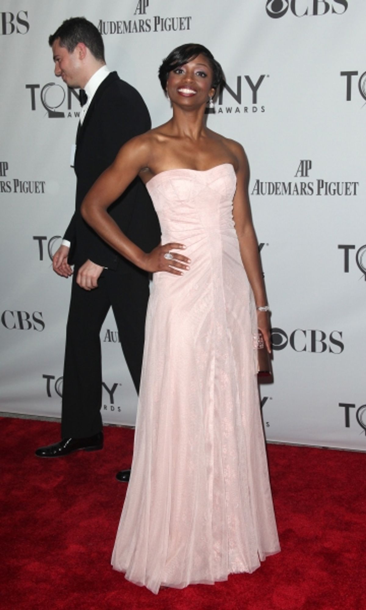 Montego Glover attending The 65th Annual Tony Awards in New York City.  at 