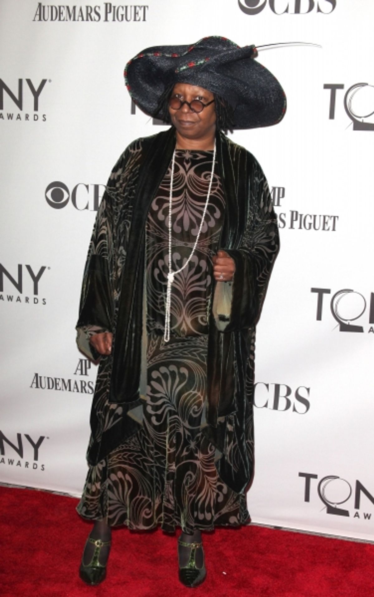 Whoopi Goldberg attending The 65th Annual Tony Awards in New York City.  at 