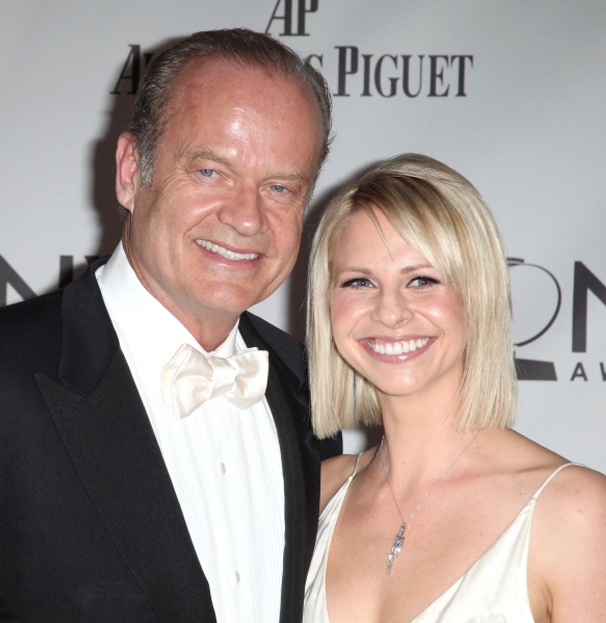 Kelsey Grammer and Kayte Walsh attending The 65th Annual Tony Awards in New York City.  at 