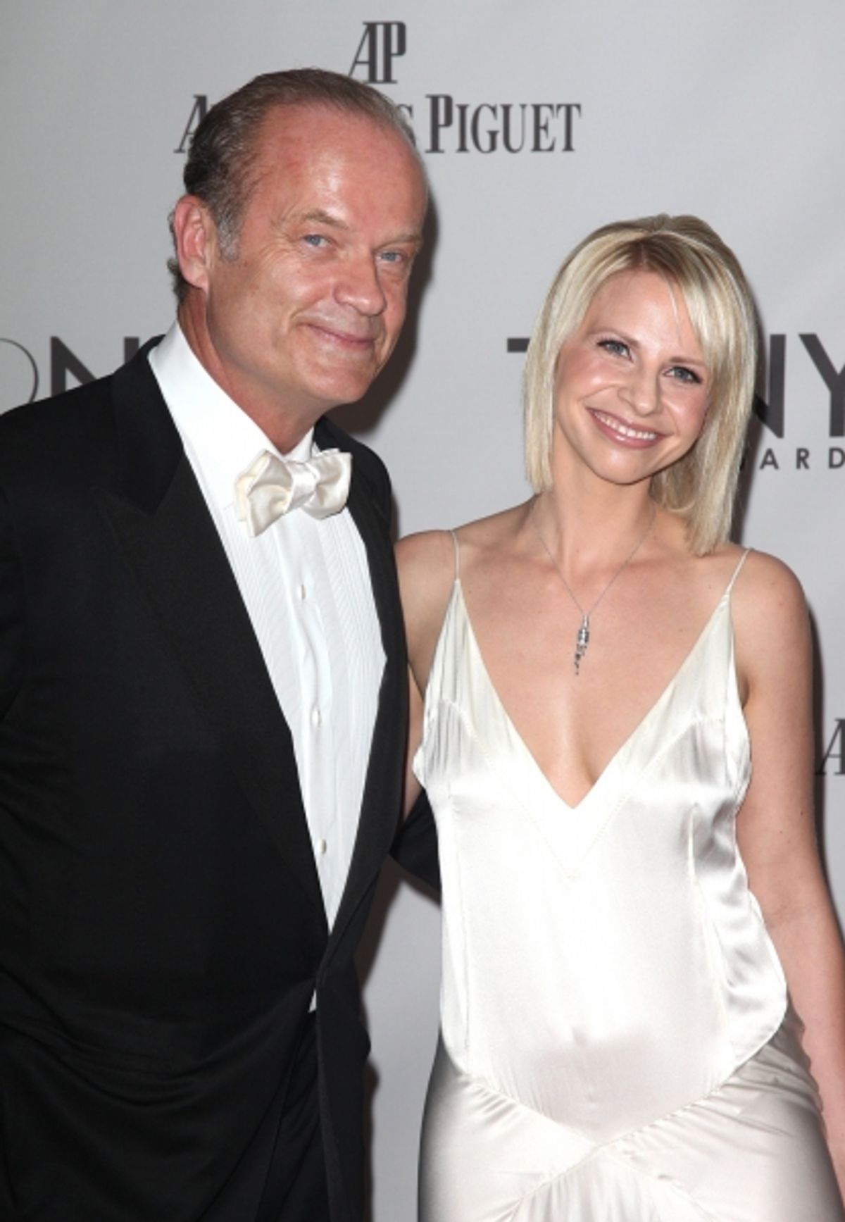 Kelsey Grammer and Kayte Walsh attending The 65th Annual Tony Awards in New York City.  at 