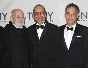 Larry Kramer, George C. Wolfe & Joe Mantello attending The 65th Annual Tony Awards in New York City. @ BroadwayWorld Larry Kramer, George C. Wolfe & Joe Mantello attending The 65th Annual Tony Awards in Photo