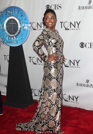 Patina Miller attending The 65th Annual Tony Awards in New York City.  Photo