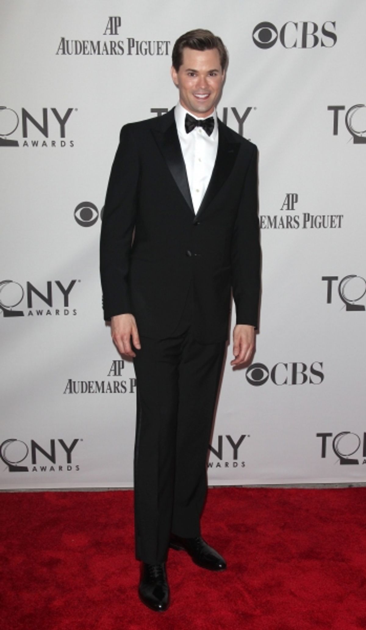Andrew Rannells attending The 65th Annual Tony Awards in New York City.  at 