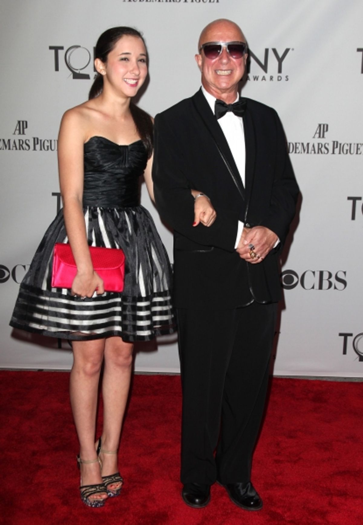 Victoria Lily Shaffer; Paul Shaffer attending The 65th Annual Tony Awards in New York City.  at 