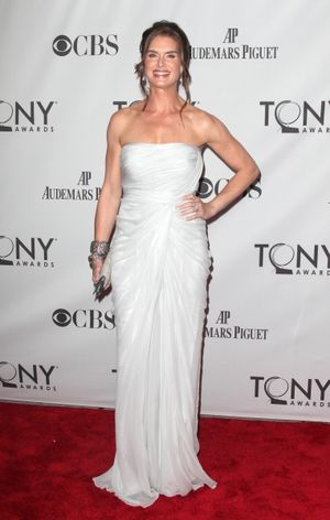 Brooke Shields attending The 65th Annual Tony Awards in New York City.  Photo