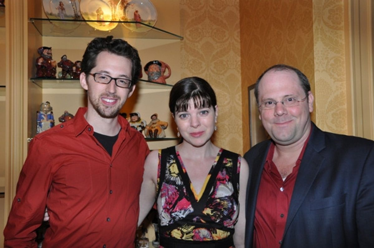 Josh Grisetti, Katherine Kellgrem and David Cote at 