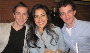 Adam Halpin, Nadine Malouf, and A.J. Shively @ BroadwayWorld Adam Halpin, Nadine Malouf, and A.J. Shively Photo