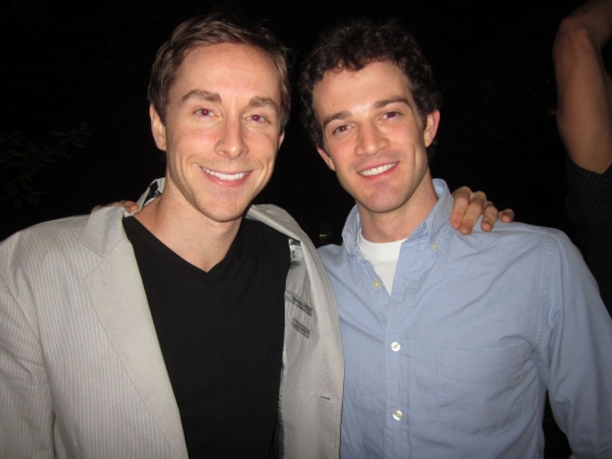 A.J Shively and Adam Halpin at 