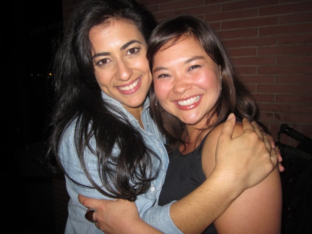 Nadine Malouf, Lisa Helmi Johanson at 