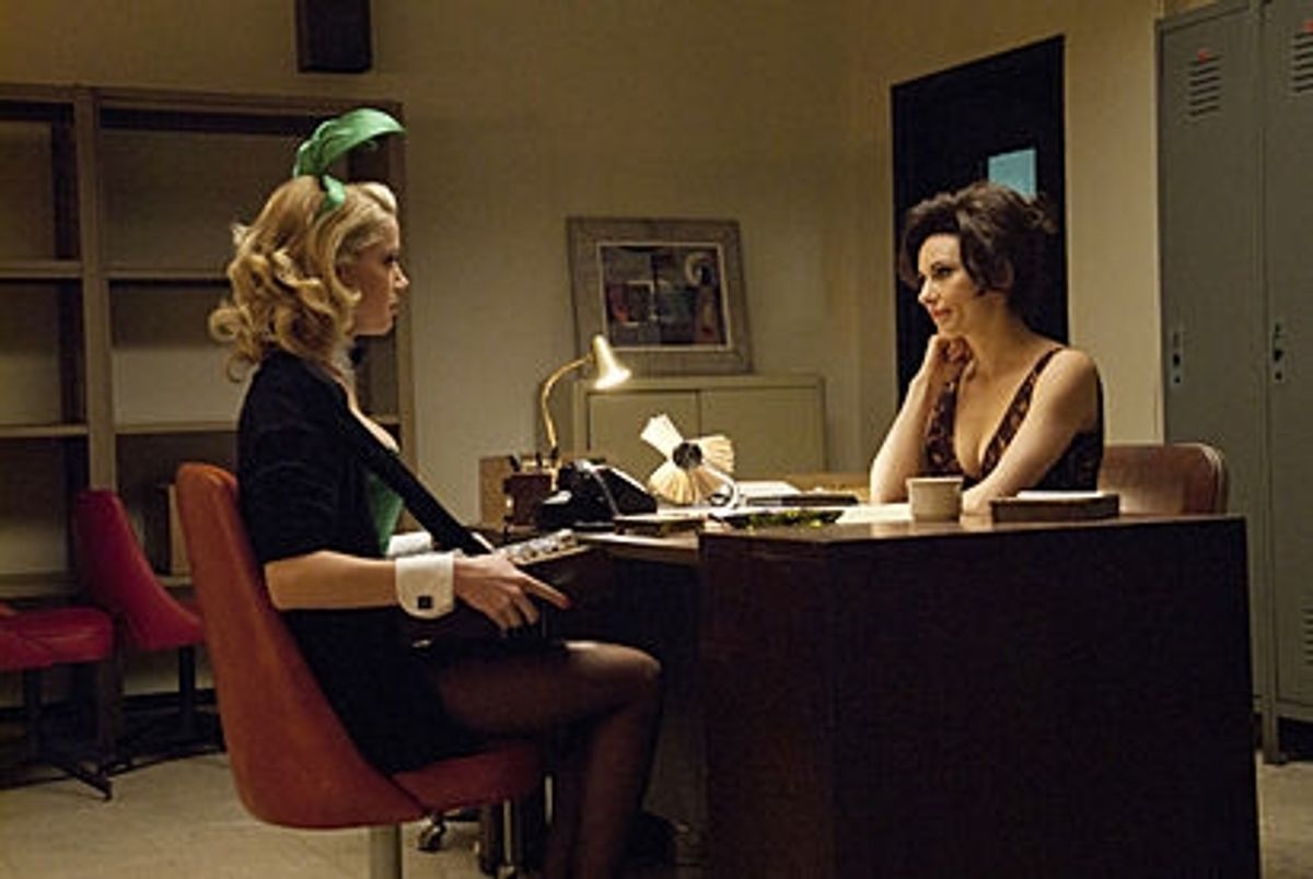 Amber Heard as Maureen, Laura Benanti as Carol-Lynne at 