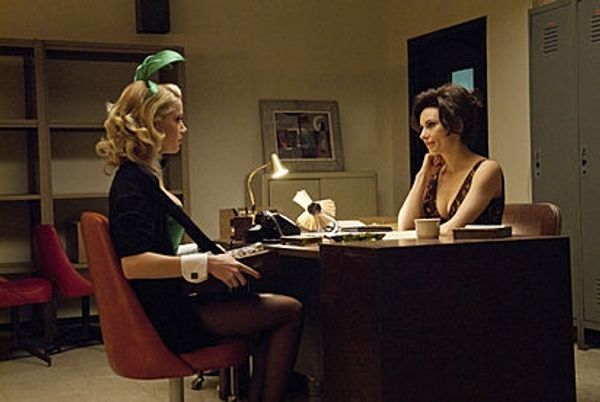 Amber Heard as Maureen, Laura Benanti as Carol-Lynne Photo