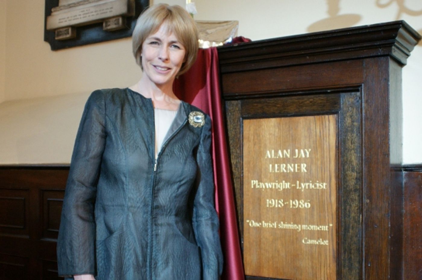 Photo Flash: Alan Jay Lerner Gets Memorial Plaque at St. Paul's Church, Covent Garden  Image
