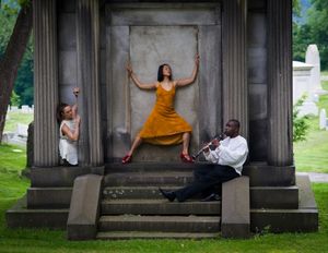 Ashley Williams, Liz Chang, and Ricky Williams Photo