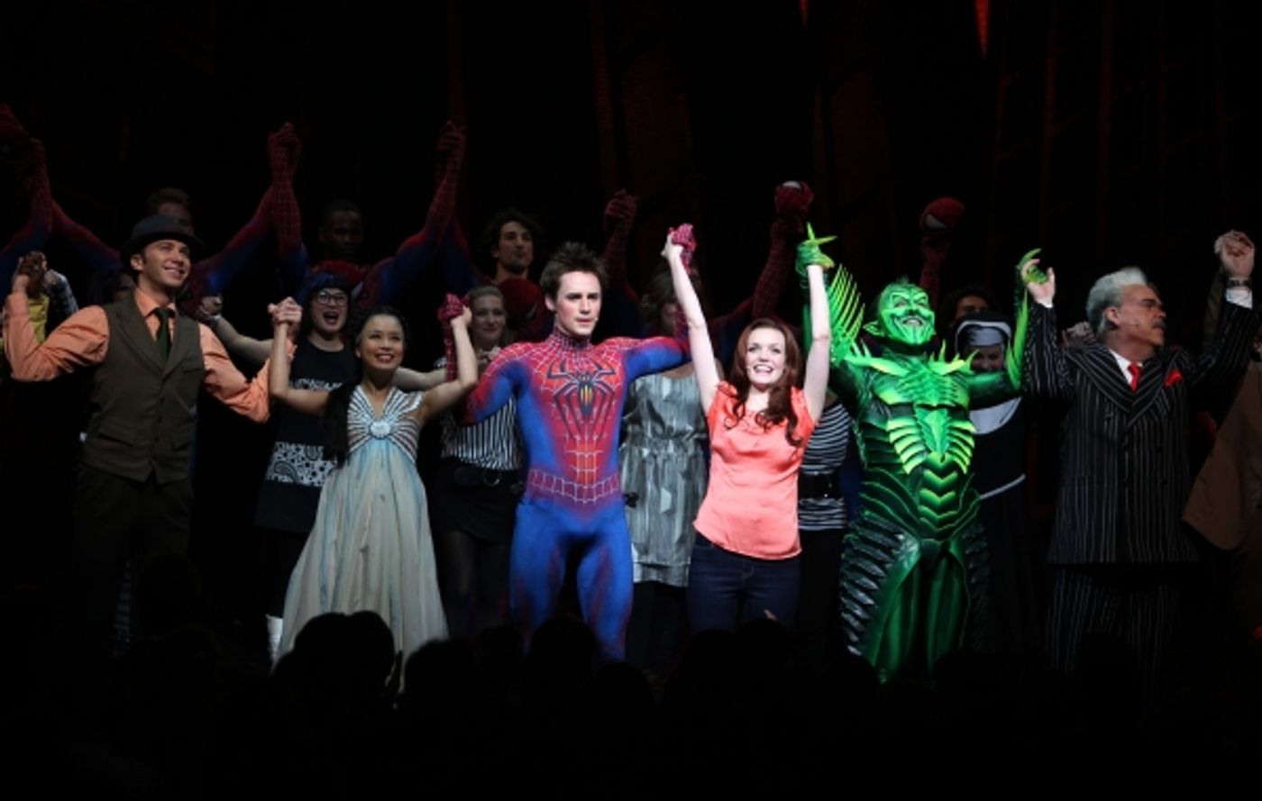 Photo Coverage: SPIDER-MAN: TURN OFF THE DARK Opening Night Curtain Call  Image