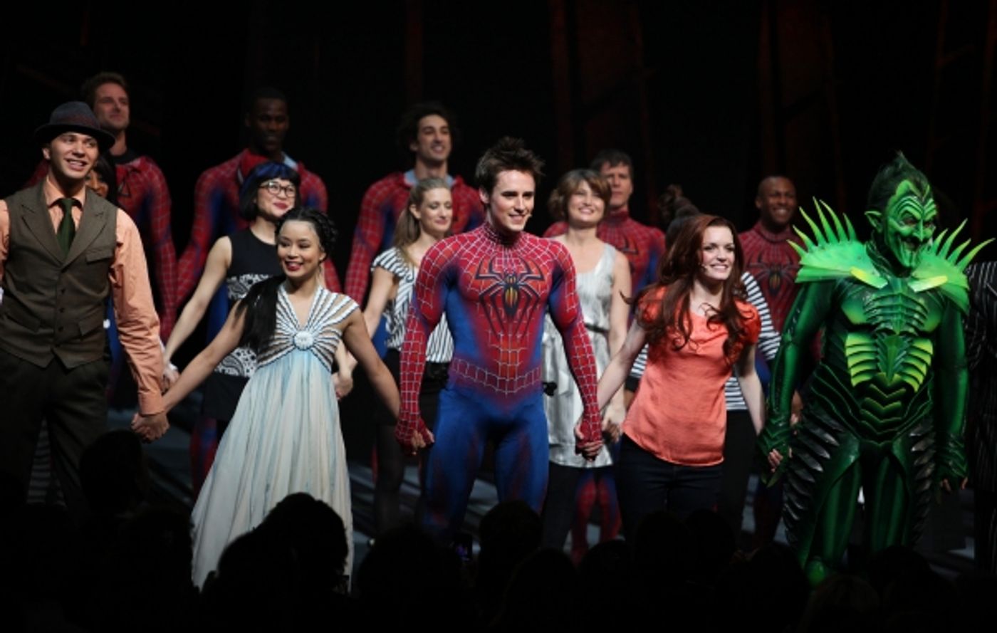 Photo Coverage: SPIDER-MAN: TURN OFF THE DARK Opening Night Curtain Call  Image