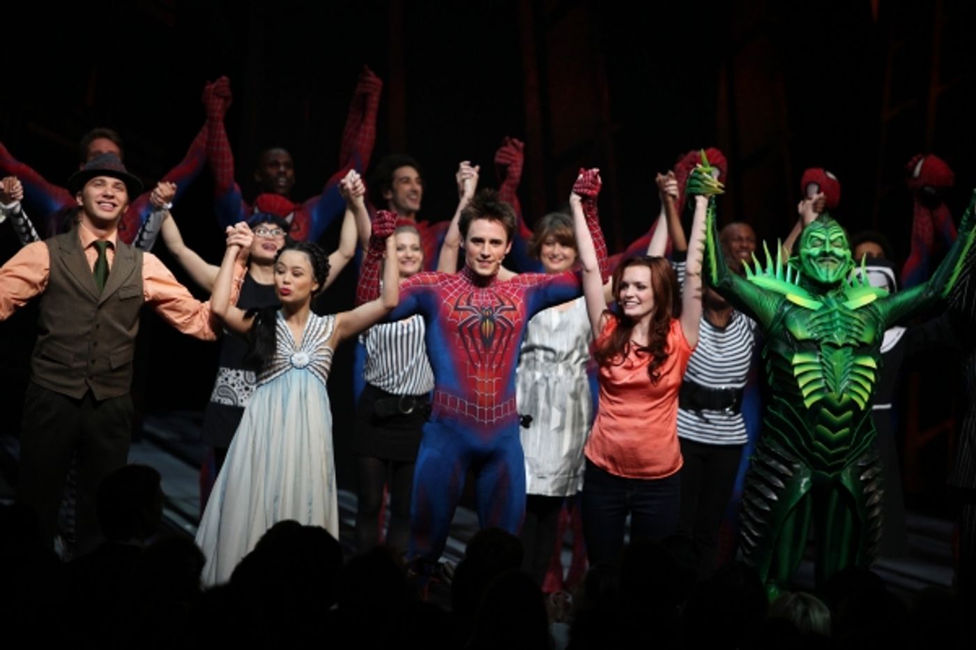 Photo Coverage: SPIDER-MAN: TURN OFF THE DARK Opening Night Curtain Call  Image