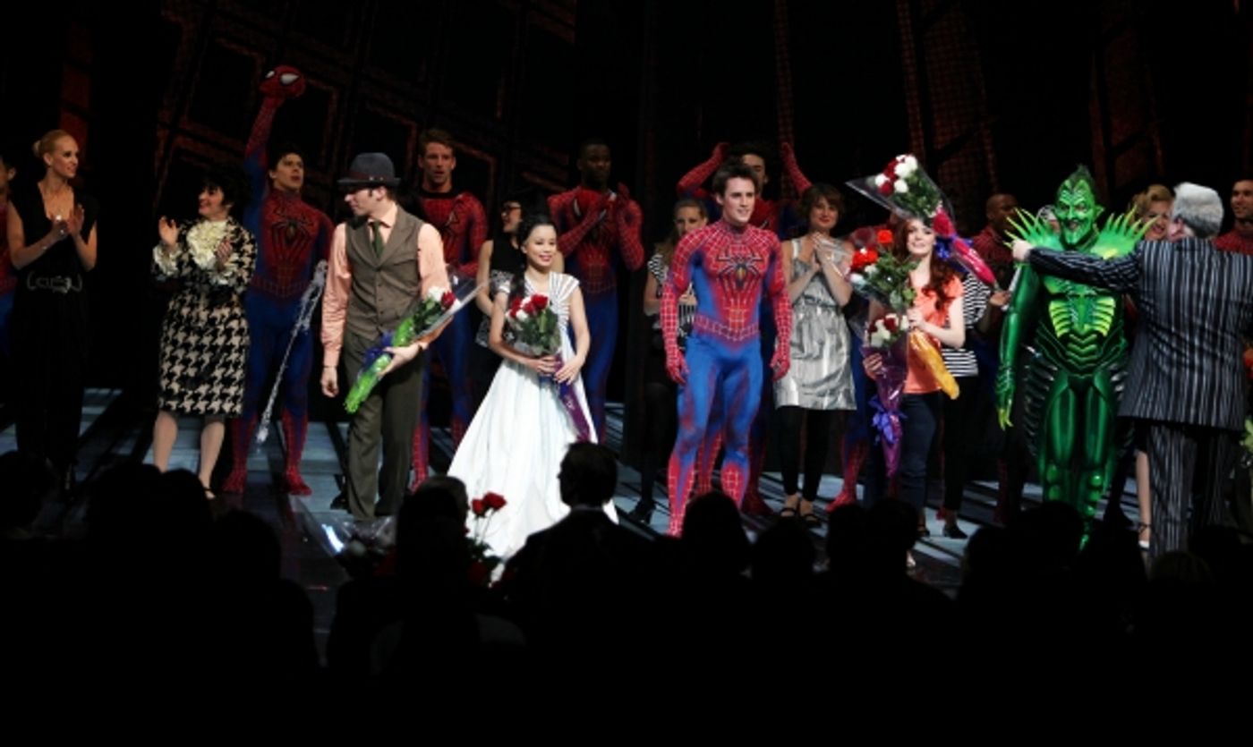 Photo Coverage: SPIDER-MAN: TURN OFF THE DARK Opening Night Curtain Call  Image