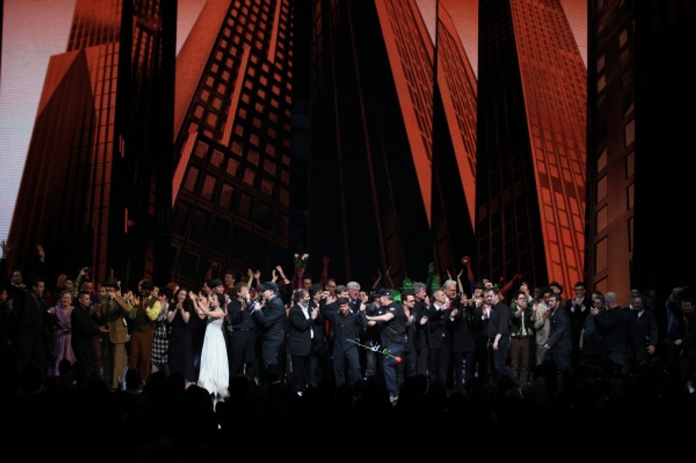 Photo Coverage: SPIDER-MAN: TURN OFF THE DARK Opening Night Curtain Call  Image