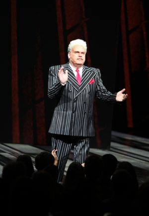 Michael Mulheren during the ''Spider-Man Turn off the Dark'' Opening Night Curtain Call in New York City. @ BroadwayWorld Michael Mulheren during the ''Spider-Man Turn off the Dark'' Opening Night Curtain Ca Photo